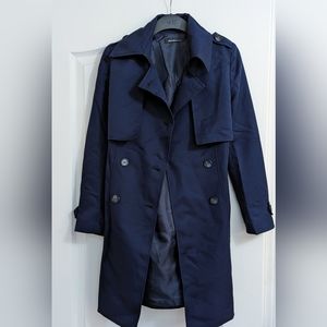 Korean stylish coat in Navy - made in Korea • One Size
